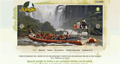 Desktop Screenshot of iguazujungle.com